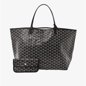 Goyard Louis PM Tote with Pouch Black